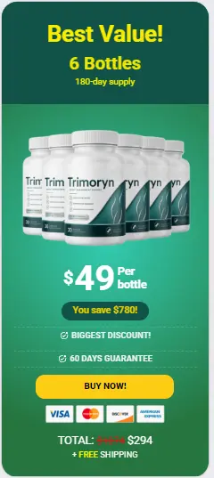 Trimoryn 6 Bottle Price